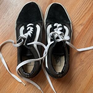 Vans Black and White Sneakers